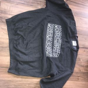 Mass maritime CHAMPION crewneck grey men’s 2XL